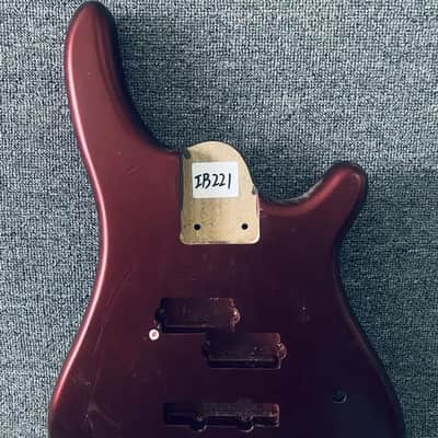 Wine Red 4 String Bass Basswood Body DIY Project image 3