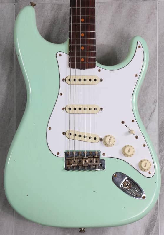 2023 Fender Custom Shop '60s Reissue Ltd Ed Stratocaster Journeyman Relic Surf Green UNPLAYED..MUST SEE! image 1