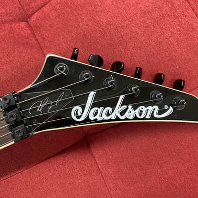 Jackson X Series Signature Phil Demmel Demmelition King V PDX-2 - 2015 - Black with Silver Bevels w/ Bare Knuckle Pickups and Bag image 9