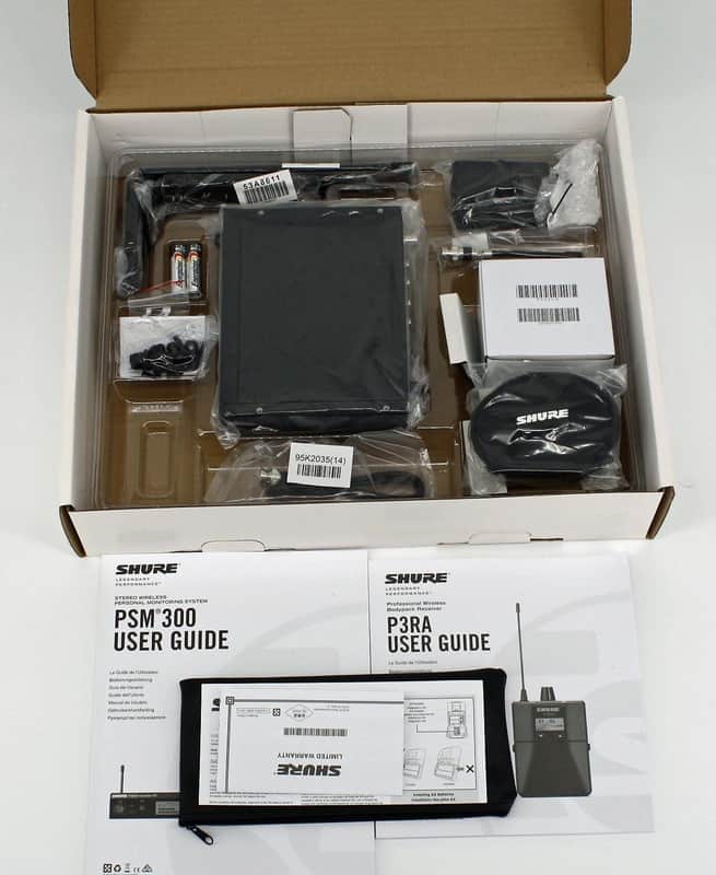 Shure PSM 300 Stereo Personal Monitor System with IEM (J13: 566-590 MHz) (Return Unit) image 1