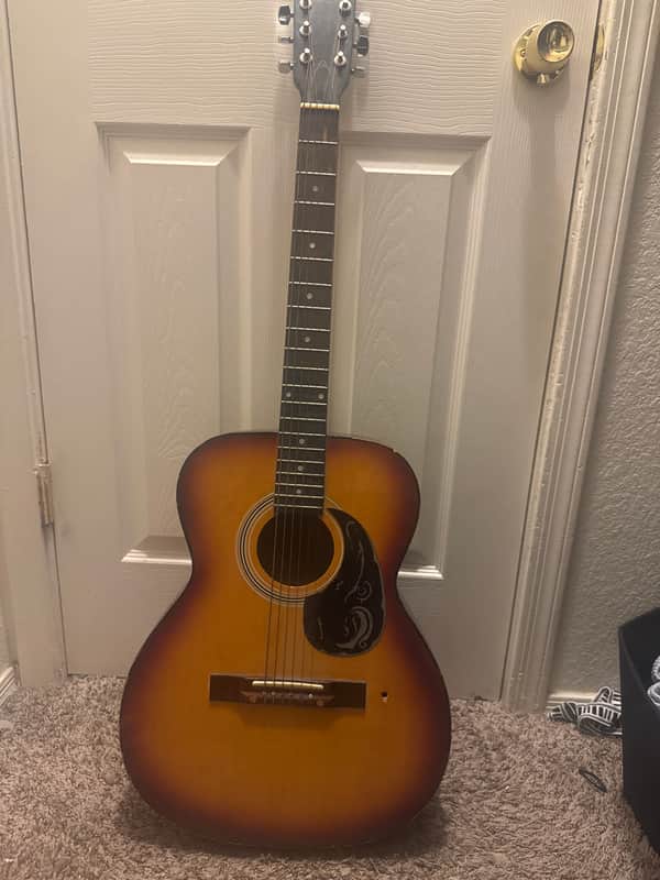 Encore mid-90s Acoustic Guitar image 1