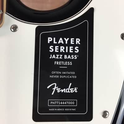 *USED* Fender Player Jazz Bass 3-Tone Sunburst w/ Pau Ferro, Free Ship, 047 image 6