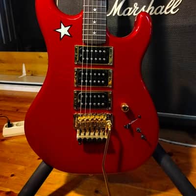 Kramer Rare Vintage Richie Sambora ''RS" 1987 - Candy Red image 2