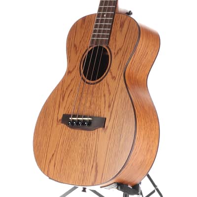 Lanikai OA-EBU Acoustic Electric Bass Natural Oak, Plays Great (I10)(11912) (11912) image 3