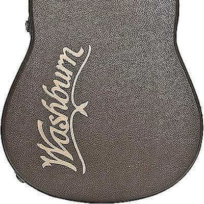 Washburn GCFDLX Deluxe Hard Case for Folk Acoustic Guitars image 1