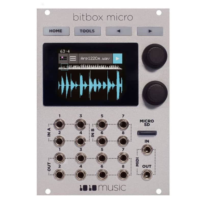 1010 MUSIC BITBOX MICRO-Silver : BRAND NEW :  [DETROIT MODULAR] image 1