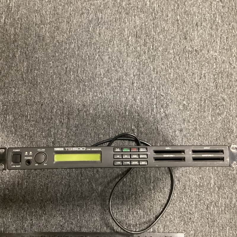 Yamaha TG500 Tone Generator Rack Mounted Synthesizer image 1