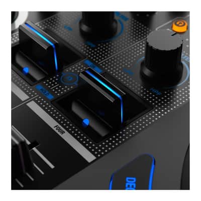 Reloop Mixon 8 Pro 4-Channel Professional Hybrid Sturdy Build DJ Controller image 8