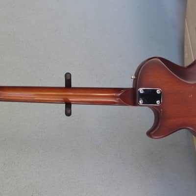 Vintage Hondo 732 Deluxe LP late 70's early 80's Natural Brown OHSC. image 5