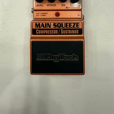 Digitech XMS X-Series Main Squeeze Compressor / Sustainer Guitar Effect Pedal image 1