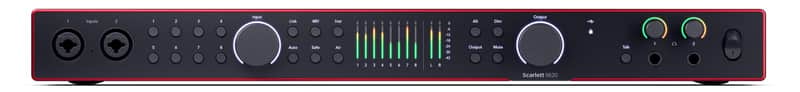 Focusrite SCARLETT-18I20-4G 18-In/20-Out USB Audio Interface with 2 4th Gen Mic Preamps image 1
