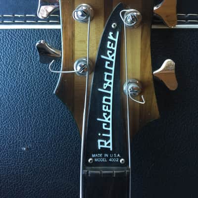 Rickenbacker 4002 1978 Maple Glo - One of the Rarest of the Rare bass guitars! image 10