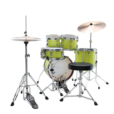 Tama Club Jam Shell Pack, Fluorescent Yellow Mist LJK56S-FYM image 3