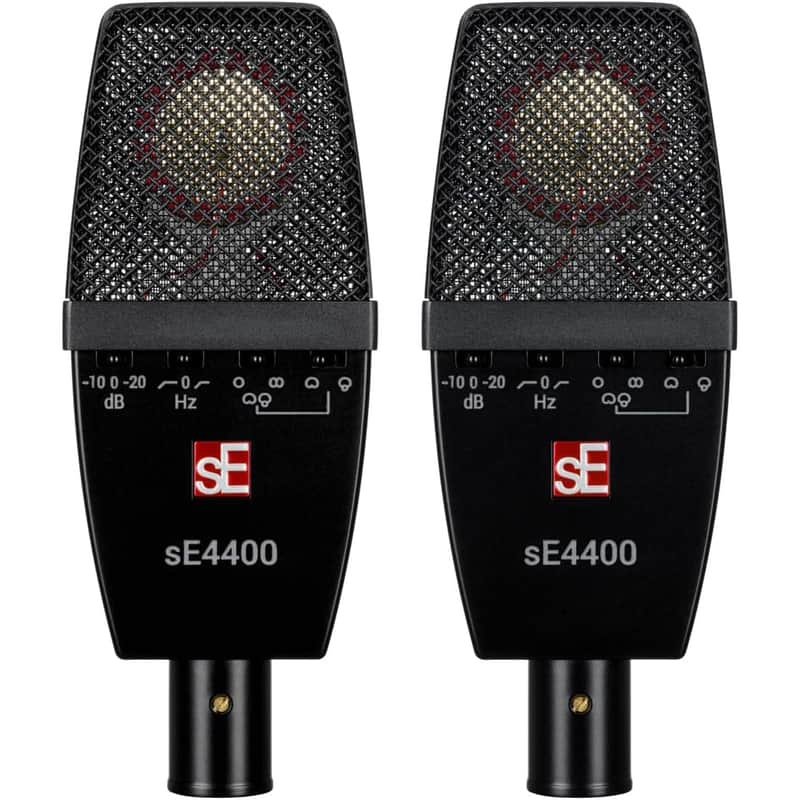 sE Electronics Factory Matched Pair of sE4400 with Mounting and Case image 1