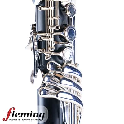 Backun Q Series Professional Bass Clarinet to Low C - Grenadilla / Silver Plate Bild 17