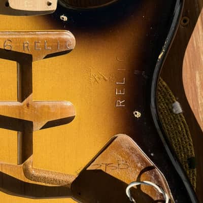 Fender Custom Shop ‘56 Stratocaster Body - Sunburst Nitro image 9
