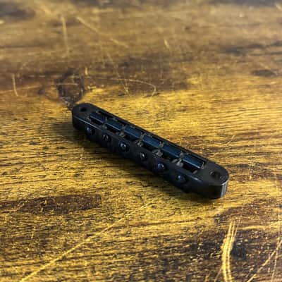 Gibson Schaller Made in Germany Nashville Bridge *NOS* (1980s - Black) image 1