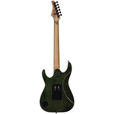 Kramer Volante Quilt HHFR Electric Guitar (with Gig Bag), Ultramarine Burst image 6