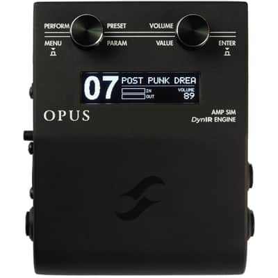 Two Notes Opus Amplifier Simulator IR Loader/DI Pedal image 1