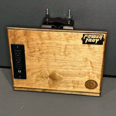 (SELF) POWER TRAY LITE 2023 (utility tray, shelf) BLACK, OAK, ESPRESSO, FOXY ORANGE, GRAY/BLACK image 7