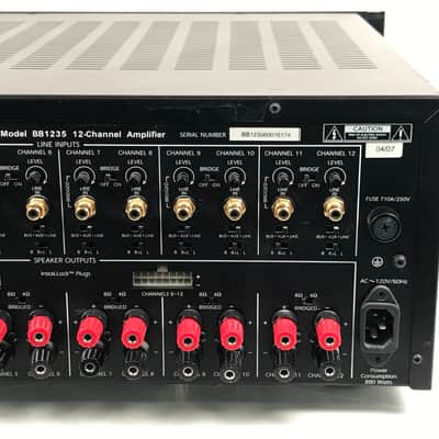 SpeakerCraft BB1235 12 Channel Power Amplifier image 10