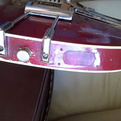 Rare Vintage Jolana Tornado 1963 Red image 10