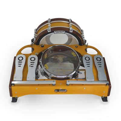 Farmer Foot Drums - 6 Pedal | Portable Acoustic Foot Percussion for Guitar Players image 1