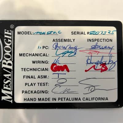 Mesa Boogie Mark IV Widebody Combo (1995 Original Owner) image 9