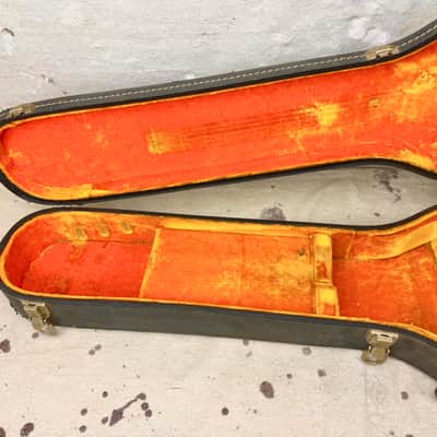 1960's Gibson Les Paul Goldtop or Custom Guitar Case w/Yellow Interior Circa 1968-1969 image 7