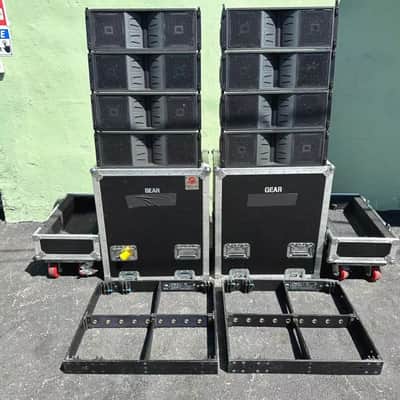 JBL Vertec VT4886 3-Way Line Array Speaker W/ Case/frames (lot of 8)THS image 1