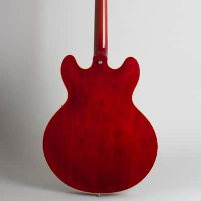 Gibson ES-330TDC Thinline Hollow Body Electric Guitar (1966), ser. #400312, original black hard shell case. image 2