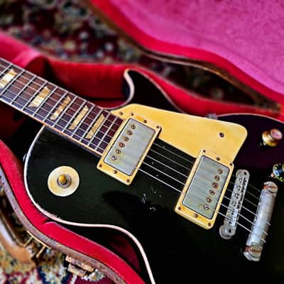 Gibson Custom Shop Les Paul ‘57 Tom Doyle "TIME MACHINE" #109 ~ R7/57 Black Goldtop “SUPER PREMIUM” - Historic Aged w/Doyle Coils TRU-CLONES ‘59 PAFs image 8