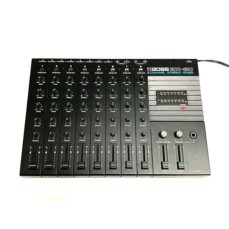 Boss BX-80 8-Channel Stereo Mixer | Reverb