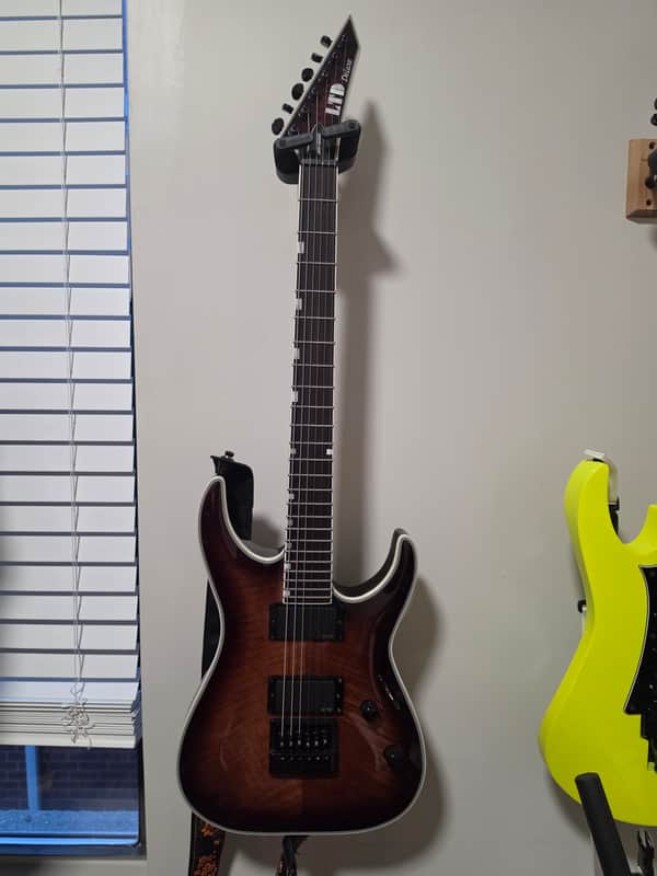 ESP LTD MH-1000 Evertune 2025 - Present - Dark Brown Sunburst image 1
