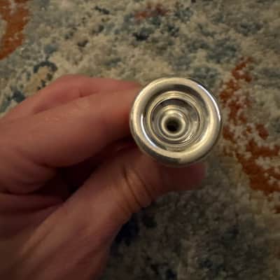 Jet Tone Al Hirt (Model D) Bb cornet mouthpiece (Silver plated) image 2
