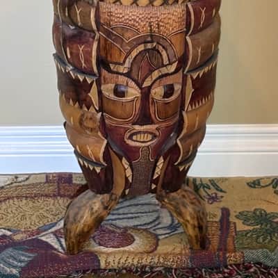 Beautiful Genuine African Handcrafted Drum Percussion Instrument image 4