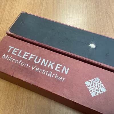 Telefunken NEUMANN CMV3 MIKROFON BOTTLE VINTAGE CARTON BOX image 7