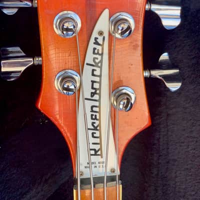 Rickenbacker 4001 1974 - Fireglo image 7