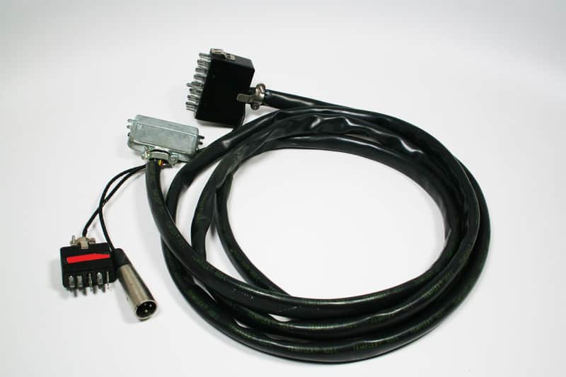 Cinch P-324-CCT 24-pin / P-310-LAB 10-pin / 57-30500 50-pin connectors on 10 Ft Cable image 1