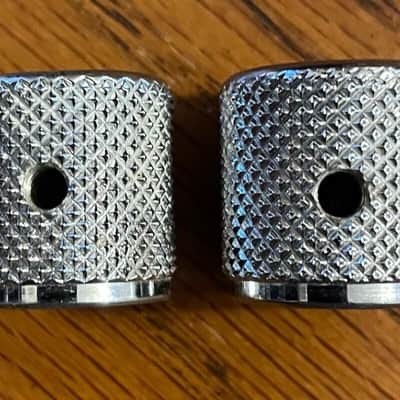 Vintage ORIGINAL 1950's-60's Fender Telecaster / Precision Bass Knobs (Set of 2) image 2