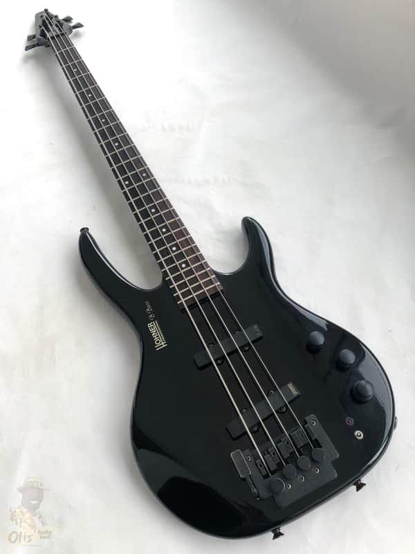 【レア】 90's Hohner Professional B Bass 1990 Hohner Professional B Bass IV Stealth Black | Reverb Canada