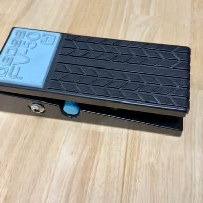 Boss FV-50H High-Impedance Stereo Volume Pedal 1987 - Present Black/Blue image 3