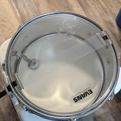 1970S Premier 5x14 Olympic Steel Snare Drum, Chrome, New Heads Snare Wire & Lugs. image 7