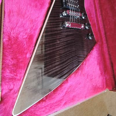 Gibson Explorer Pro Trans Black Flame Top image 4