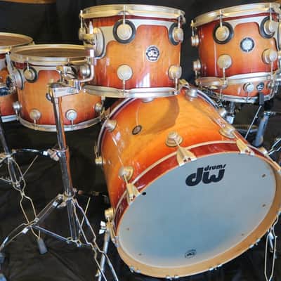 DW DRUM WORKSHOP TIMELESS TIMBER MAPLE DRUMS 8 10 12 14 16 22 w/ SNARE #20/100 image 2