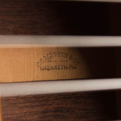 C. F. Martin  0-28 Flat Top Acoustic Guitar (1921), ser. #16299, original black chipboard case. image 14