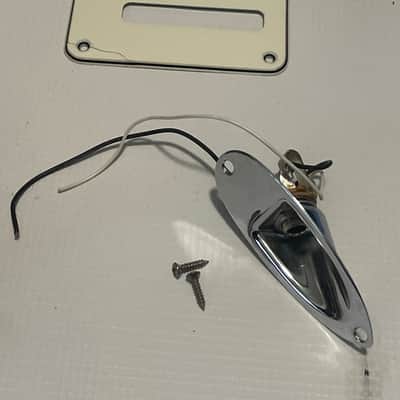 1988 Fender Stratocaster Plus Factory Loaded Pickguard Gold Lace Sensors TBX image 5