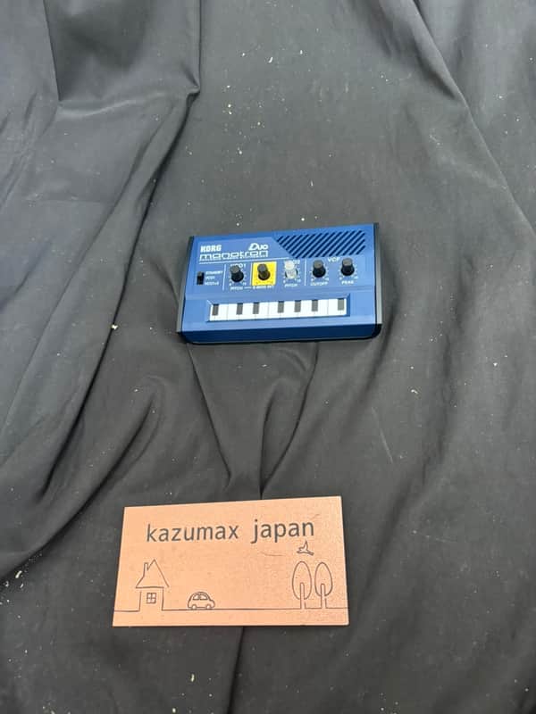 Korg Monotron Duo Analog Ribbon Synthesizer Portable Synth Tested image 1