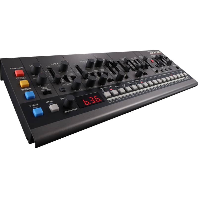 Photos - Synthesizer Roland  - 2022  JX-08 Black  2021
