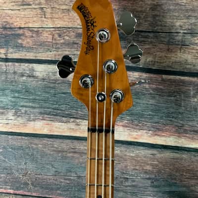 Ernie Ball Music Man Left Handed StingRay Special H 4 String Electric Bass - Black image 8